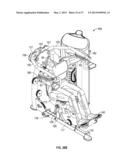 LATERAL DELTOID EXERCISE MACHINE WITH ROCKING USER SUPPORT diagram and image