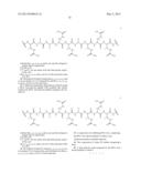 RNA VIRUS-DERIVED PEPTIDES WITH MODIFIED SIDE CHAINS diagram and image