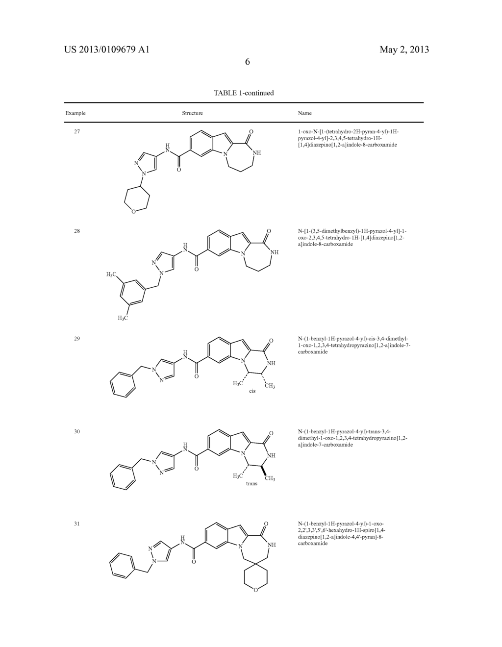 HETEROCYCLIC COMPOUNDS CONTAINING AN INDOLE CORE - diagram, schematic, and image 07