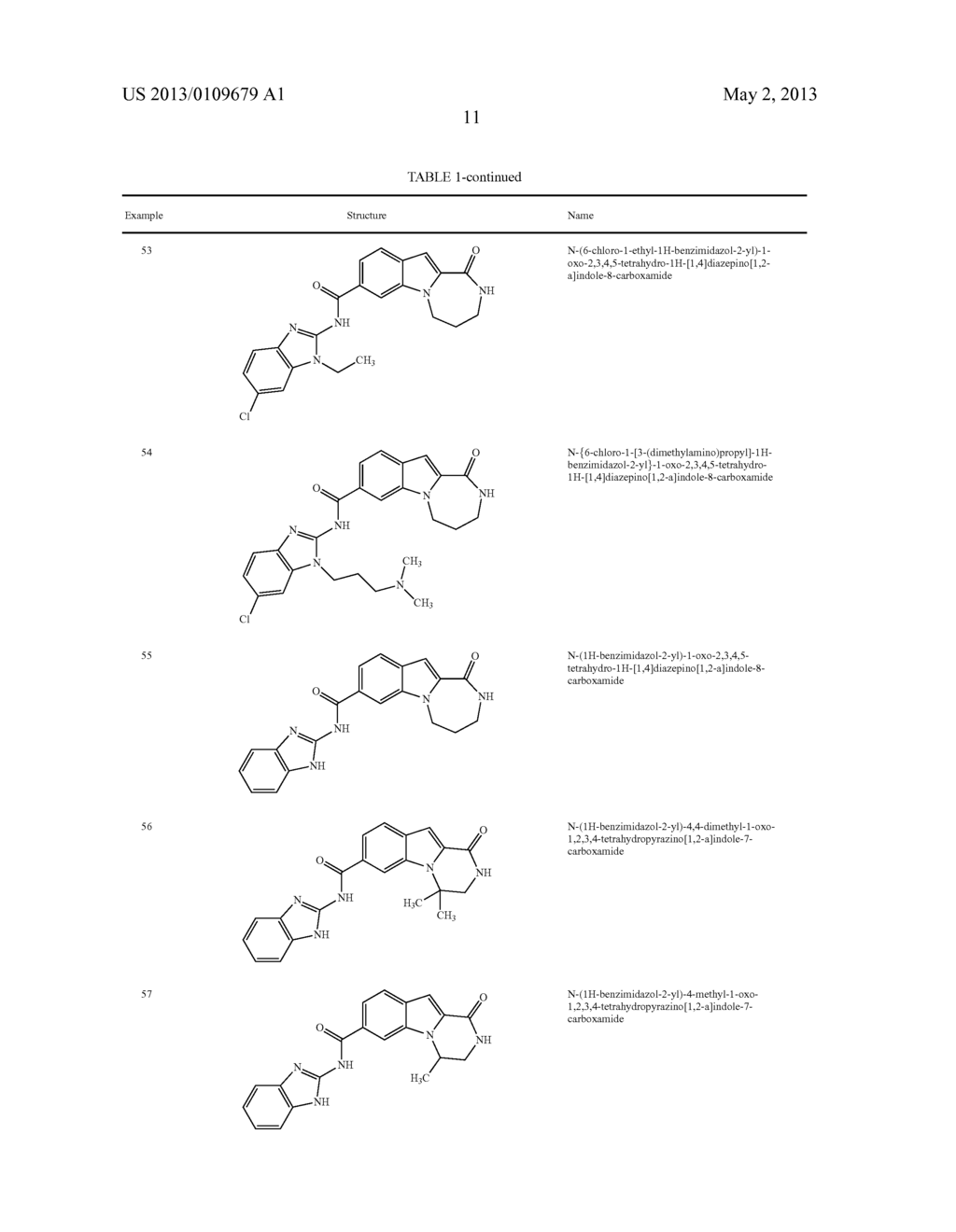 HETEROCYCLIC COMPOUNDS CONTAINING AN INDOLE CORE - diagram, schematic, and image 12