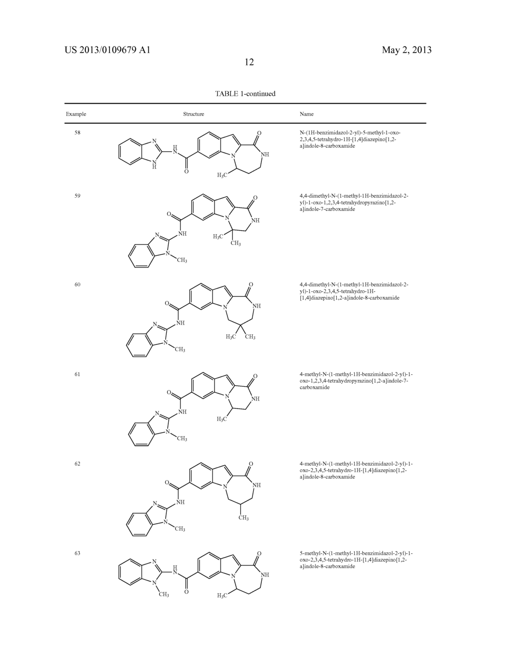 HETEROCYCLIC COMPOUNDS CONTAINING AN INDOLE CORE - diagram, schematic, and image 13