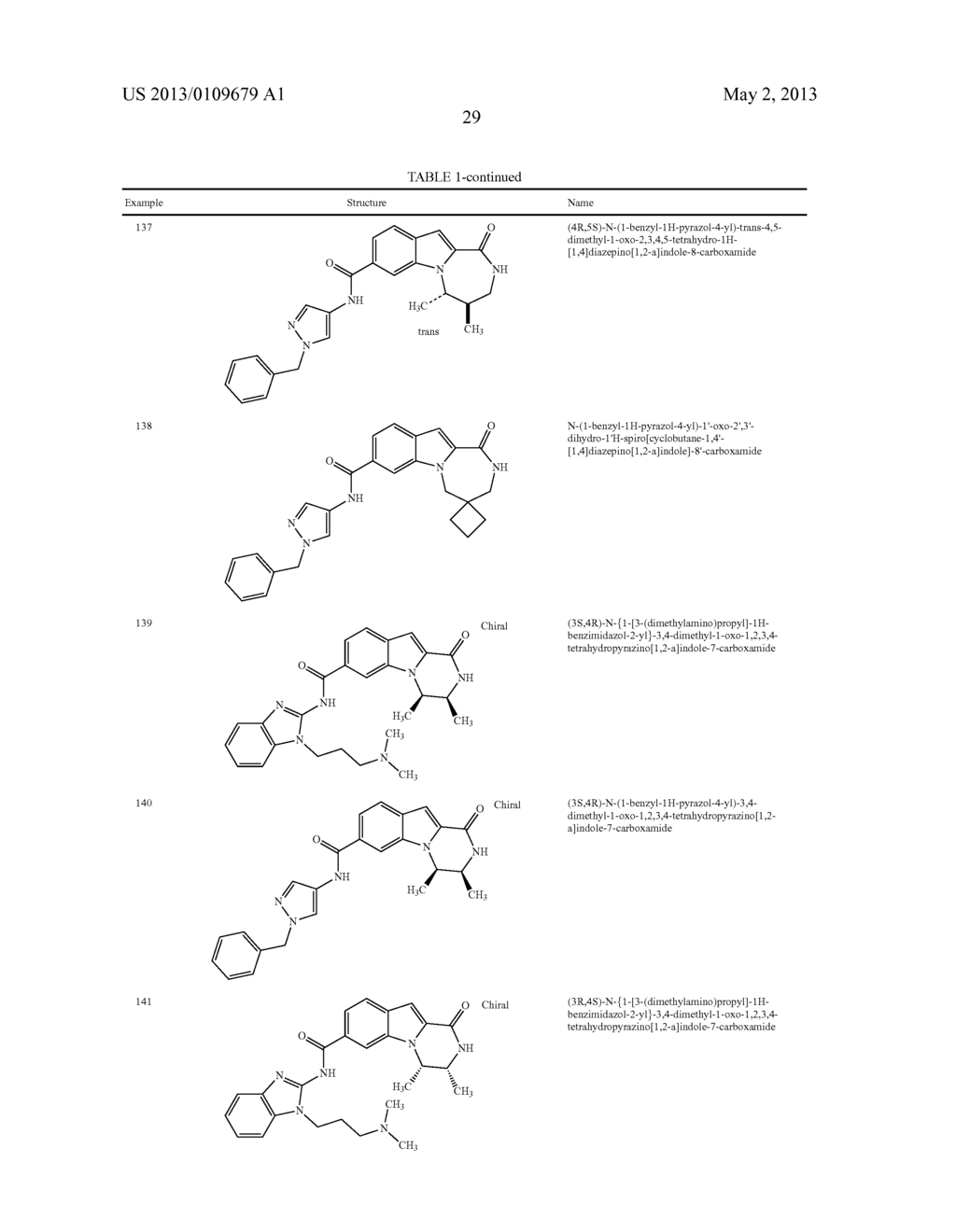 HETEROCYCLIC COMPOUNDS CONTAINING AN INDOLE CORE - diagram, schematic, and image 30
