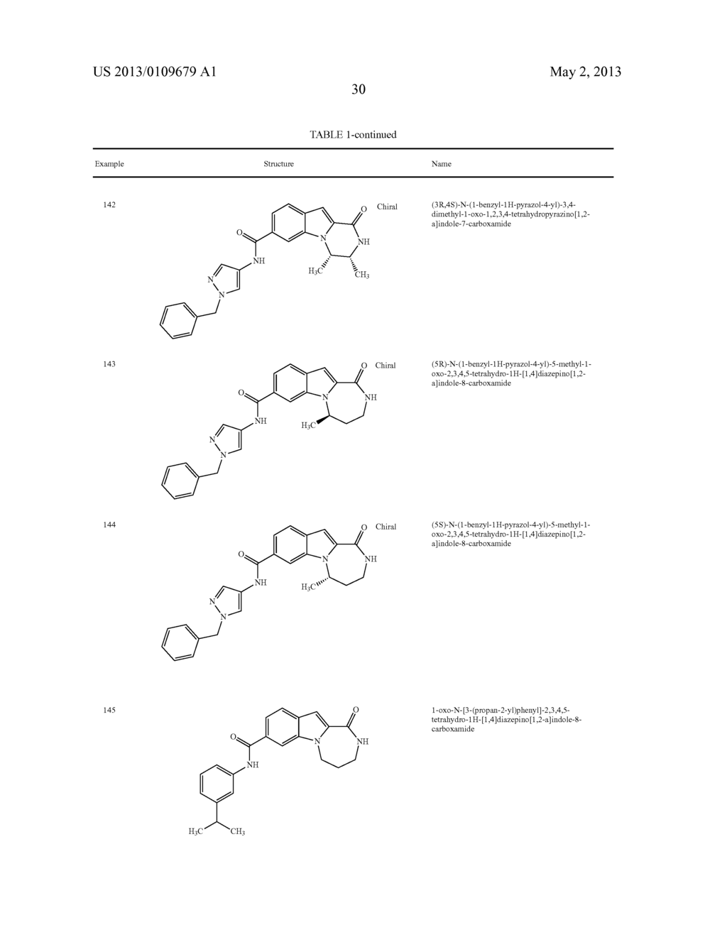 HETEROCYCLIC COMPOUNDS CONTAINING AN INDOLE CORE - diagram, schematic, and image 31