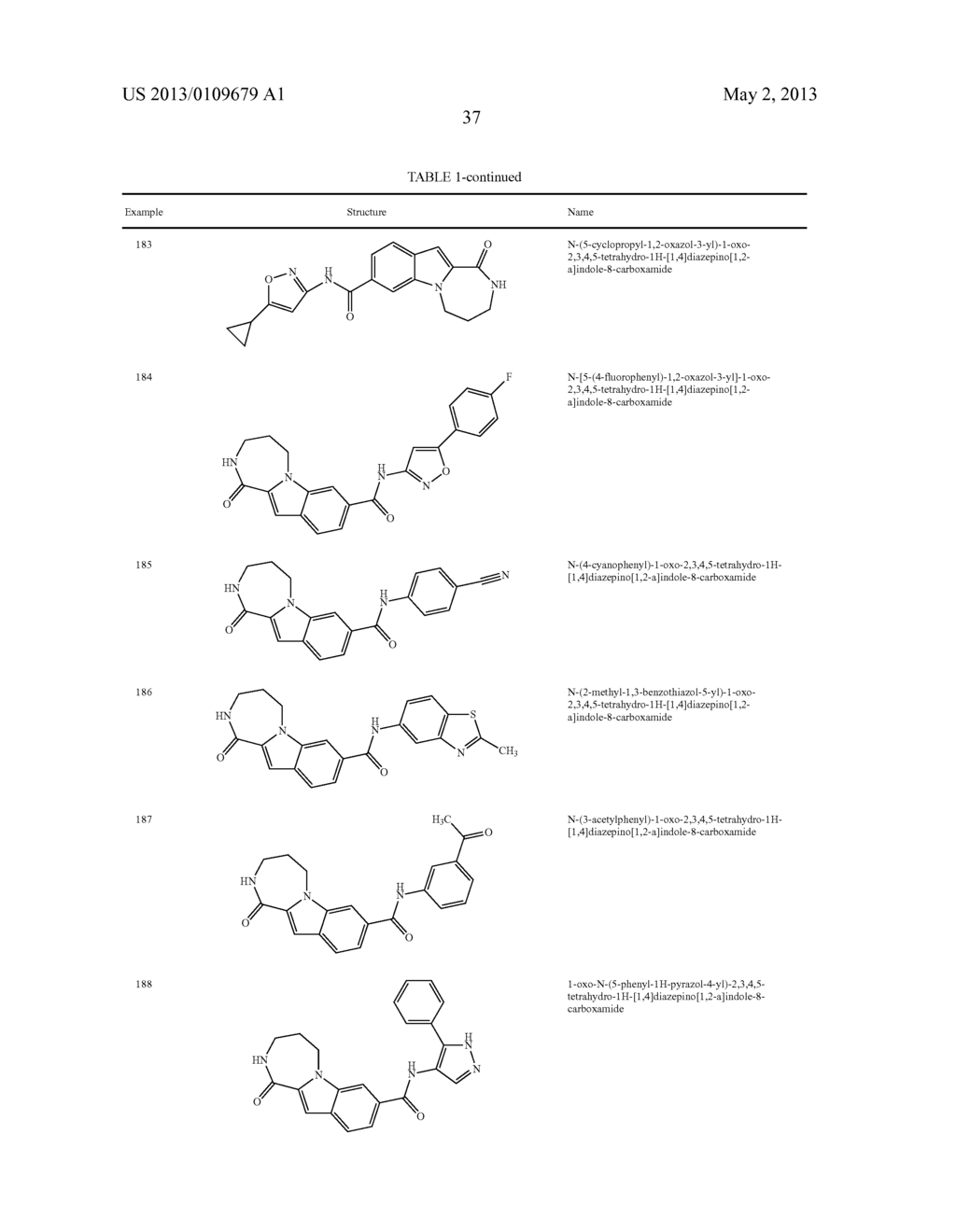 HETEROCYCLIC COMPOUNDS CONTAINING AN INDOLE CORE - diagram, schematic, and image 38