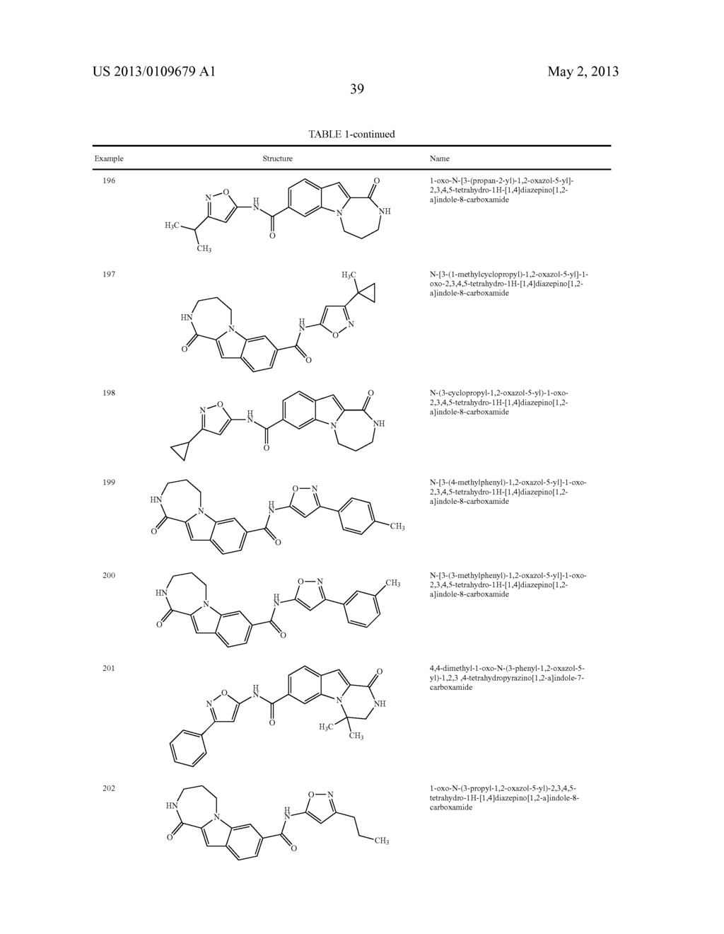 HETEROCYCLIC COMPOUNDS CONTAINING AN INDOLE CORE - diagram, schematic, and image 40