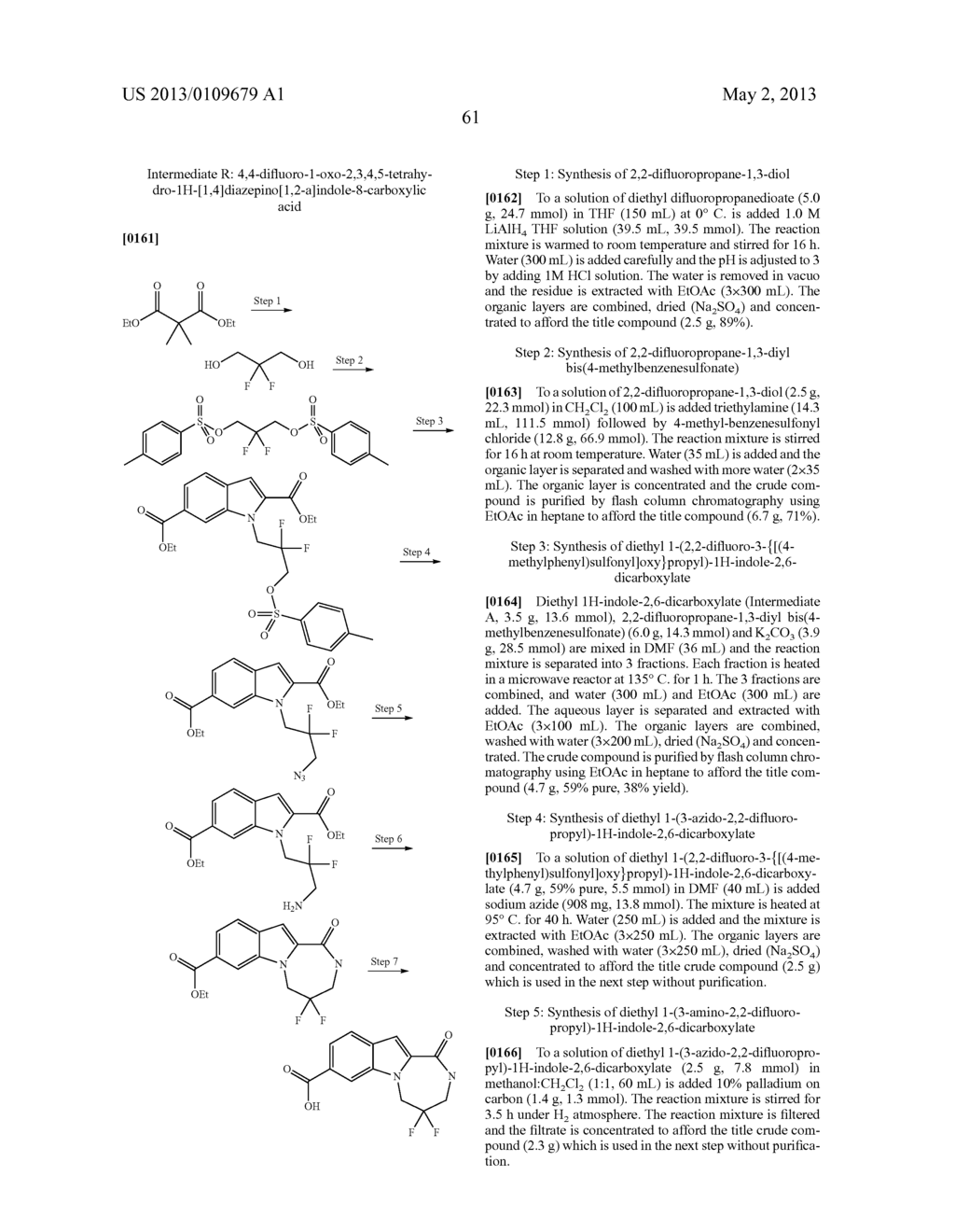 HETEROCYCLIC COMPOUNDS CONTAINING AN INDOLE CORE - diagram, schematic, and image 62