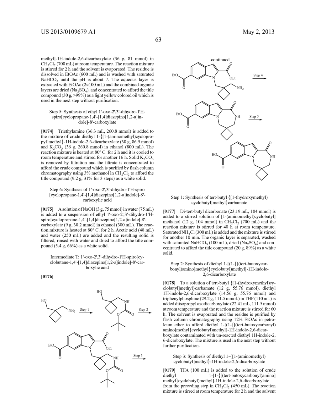 HETEROCYCLIC COMPOUNDS CONTAINING AN INDOLE CORE - diagram, schematic, and image 64