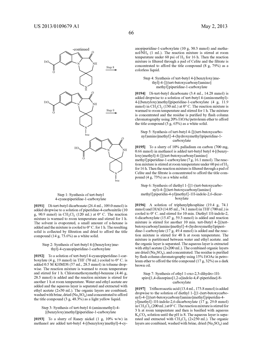 HETEROCYCLIC COMPOUNDS CONTAINING AN INDOLE CORE - diagram, schematic, and image 67