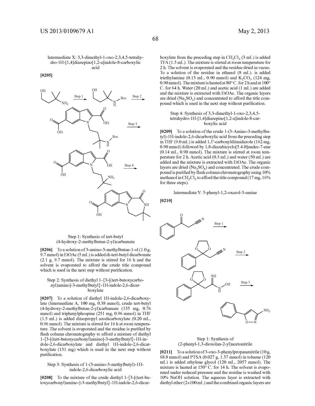 HETEROCYCLIC COMPOUNDS CONTAINING AN INDOLE CORE - diagram, schematic, and image 69
