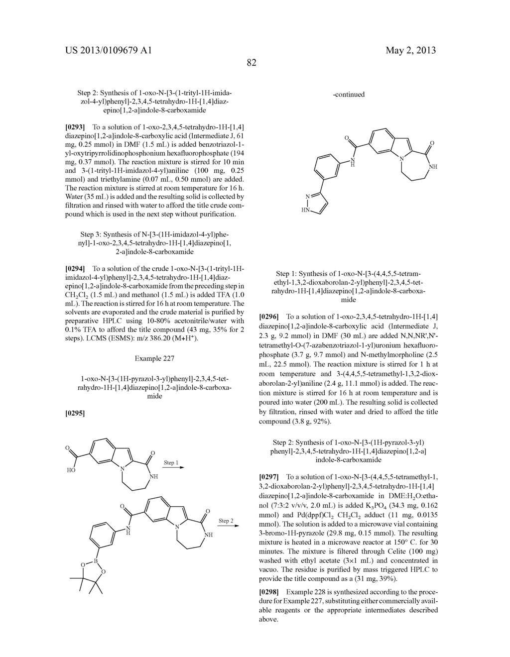 HETEROCYCLIC COMPOUNDS CONTAINING AN INDOLE CORE - diagram, schematic, and image 83