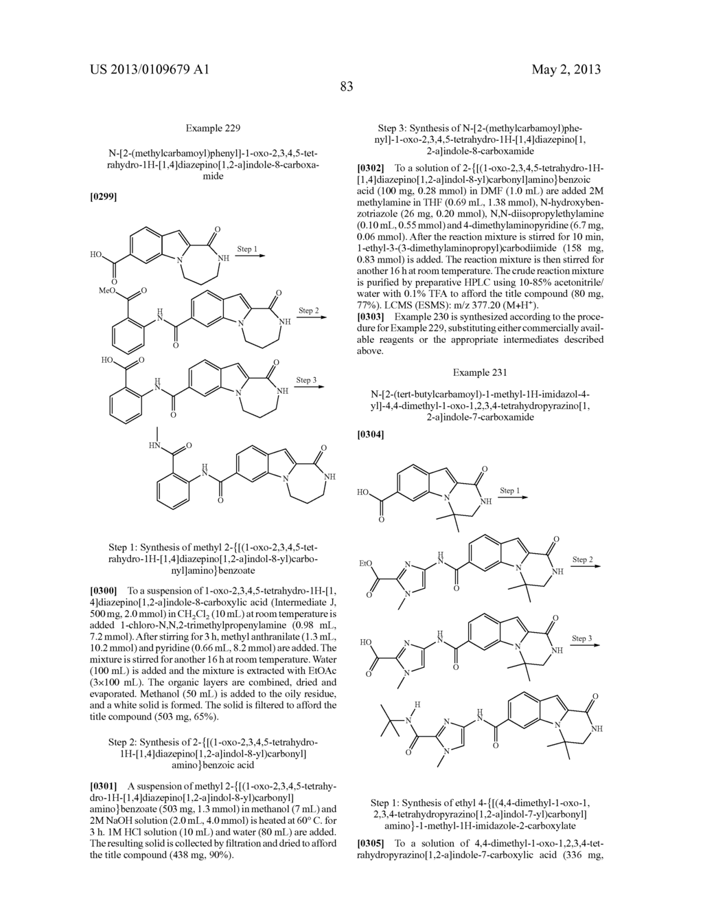 HETEROCYCLIC COMPOUNDS CONTAINING AN INDOLE CORE - diagram, schematic, and image 84