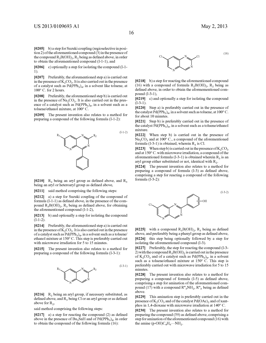 DERIVATIVES OF PYRIDO [3,2-D] PYRIMIDINE, METHODS FOR PREPARATION THEREOF     AND THERAPEUTIC USES THEREOF - diagram, schematic, and image 17