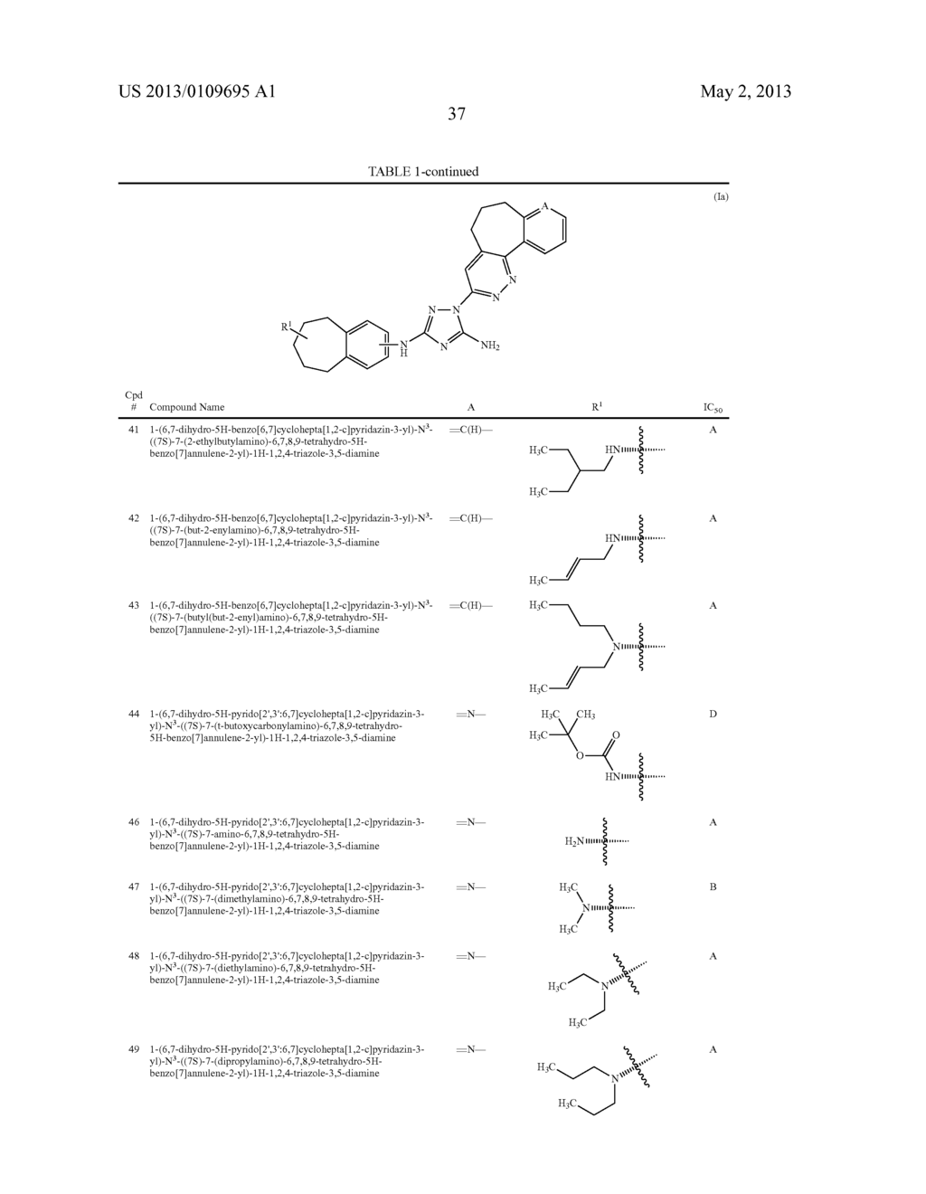 POLYCYCLIC HETEROARYL SUBSTITUTED TRIAZOLES USEFUL AS AXL INHIBITORS - diagram, schematic, and image 38