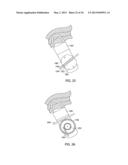 APPARATUS AND METHOD FOR INTRA-ABDOMINALLY MOVING A FIRST INTERNAL ORGAN     TO A POSITION AWAY FROM A SECOND INTERNAL ORGAN AND THEN HOLDING THE     FIRST INTERNAL ORGAN IN THE POSITION WITHOUT MANUAL INPUT diagram and image