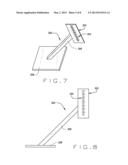 Method and Apparatus For Positioning A Vehicle Service Device Relative To     A Vehicle Thrust Line diagram and image