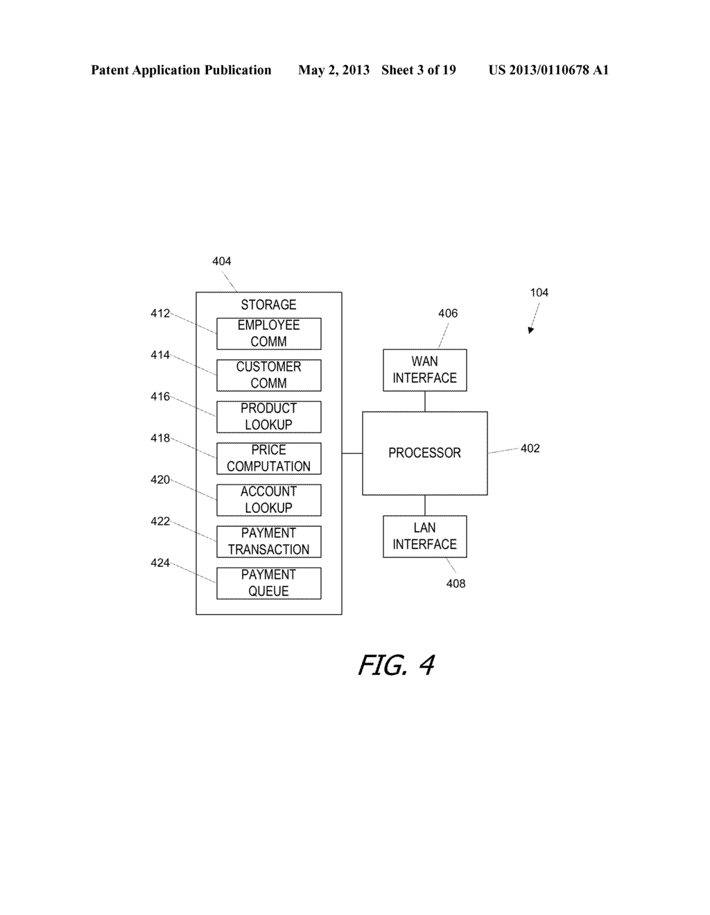 PURCHASING A PRODUCT IN A STORE USING A MOBILE DEVICE - diagram, schematic, and image 04