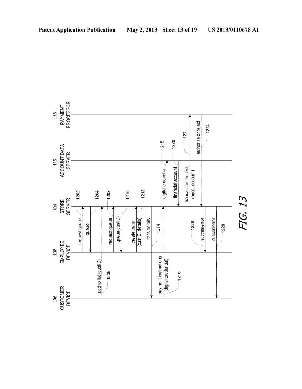 PURCHASING A PRODUCT IN A STORE USING A MOBILE DEVICE - diagram, schematic, and image 14