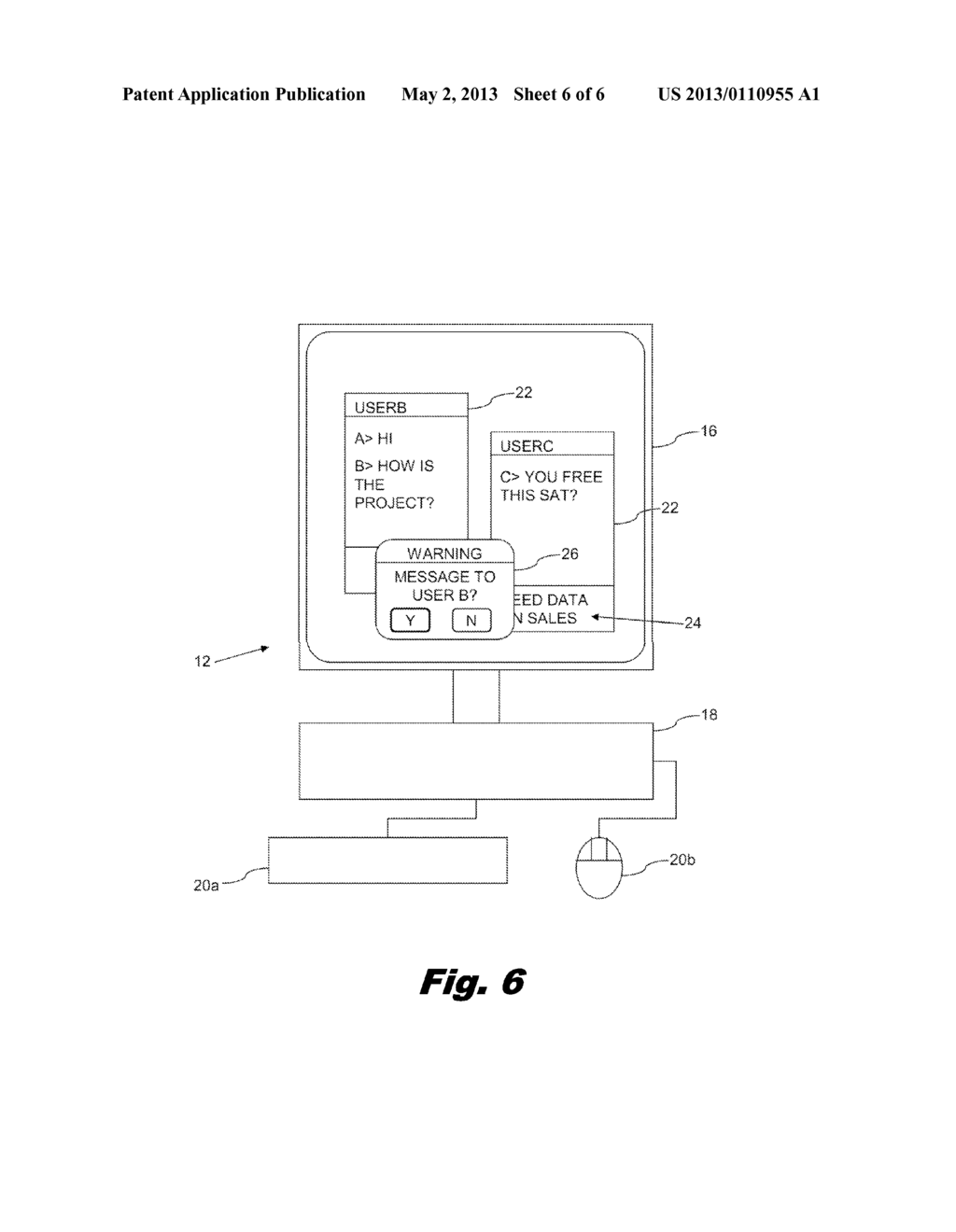 Message Processing in a Messaging Service Client Device - diagram, schematic, and image 07