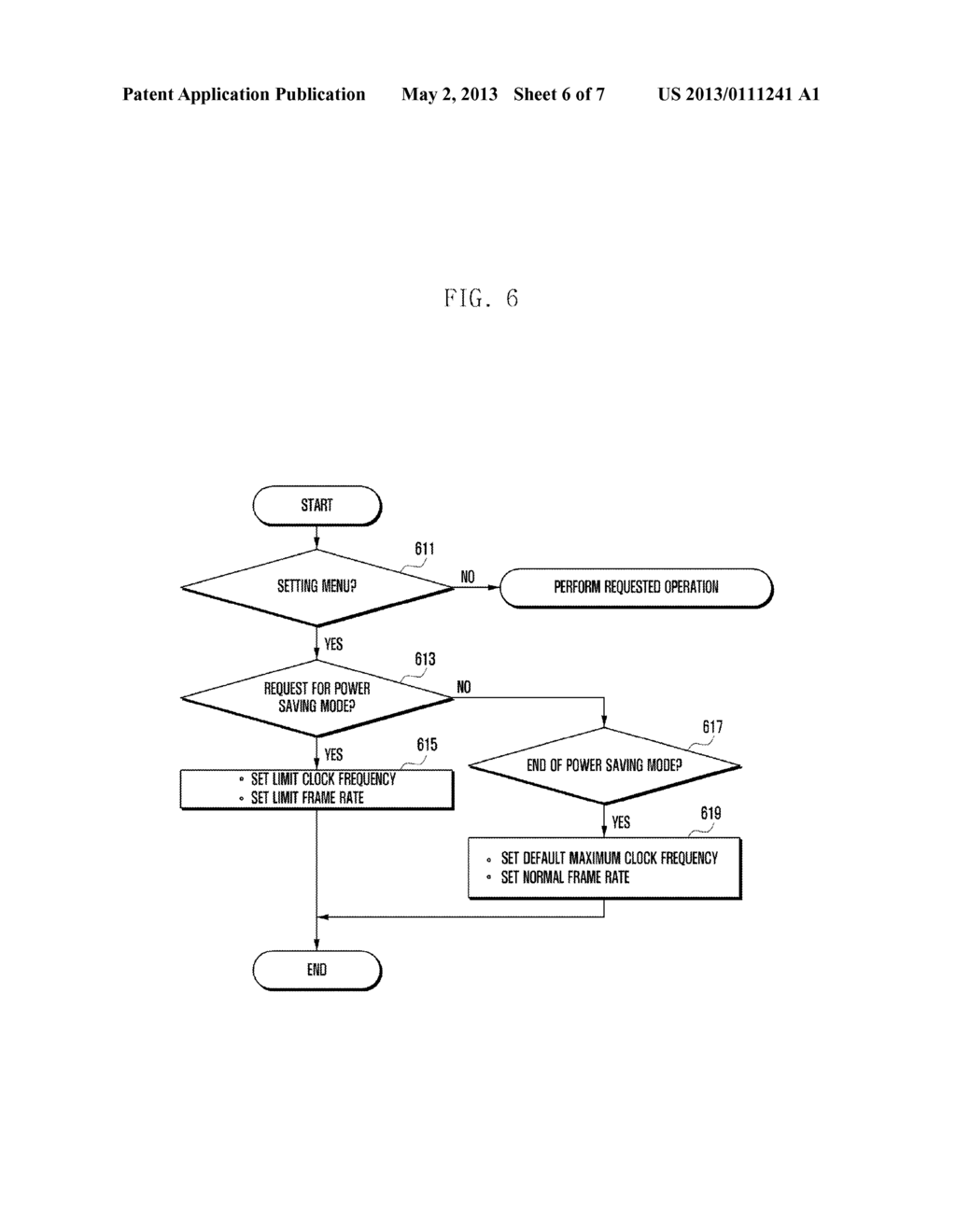 POWER SAVING APPARATUS AND METHOD FOR MOBILE TERMINAL - diagram, schematic, and image 07