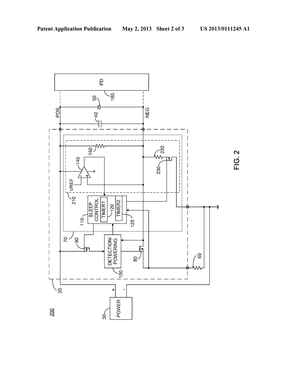 POWER SOURCING EQUIPMENT FOR POWER OVER ETHERNET WITH LOW ENERGY STANDBY     MODE - diagram, schematic, and image 03