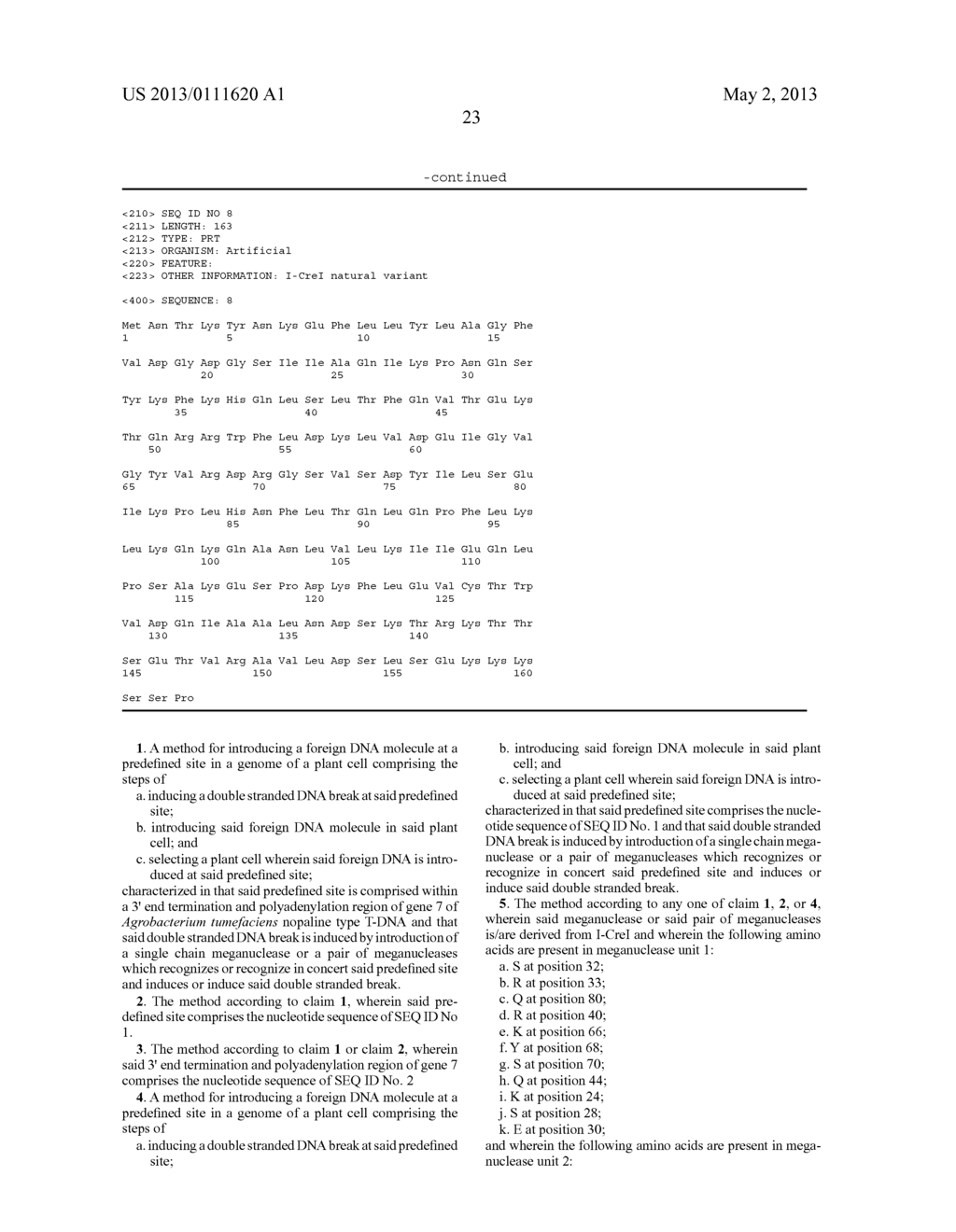 METHODS AND MEANS TO MODIFY A PLANT GENOME AT A NUCLEOTIDE SEQUENCE     COMMONLY USED IN PLANT GENOME ENGINEERING - diagram, schematic, and image 30