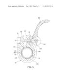 CLAMPING DEVICE FOR A TELESCOPIC ROD diagram and image