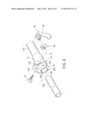 CLAMPING DEVICE FOR A TELESCOPIC ROD diagram and image