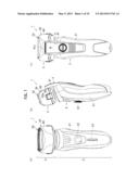 RECIPROCATING ELECTRIC SHAVER diagram and image