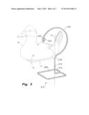 WATERFOWL DECOY SUPPORT diagram and image