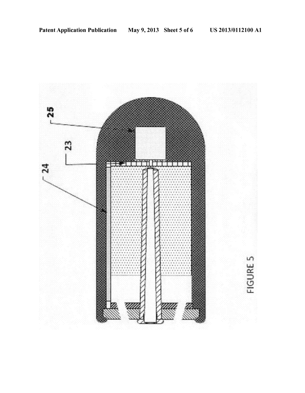 Projectile and munition including projectile - diagram, schematic, and image 06