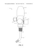 INTEGRATED VALVE REGULATOR ASSEMBLY AND SYSTEM FOR THE CONTROLLED STORAGE     AND DISPENSING OF A HAZARDOUS MATERIAL diagram and image