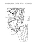 DEVICE FOR FILLING GRANULAR, PULVERULENT AND FREE-FLOWING MATERIALS INTO A     CONTAINER MADE OF GEOTEXTILE MATERIAL diagram and image