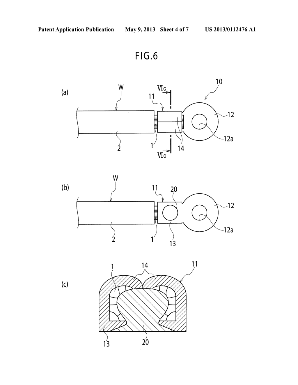 TERMINAL CONNECTION STRUCTURE AND METHOD OF MANUFACTURING THE SAME - diagram, schematic, and image 05