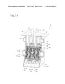 APPARATUS FOR AUTOMATICALLY EQUALIZING TENSIONS IN ELEVATOR WIRE ROPES diagram and image