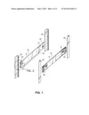 TOOLLESS RAIL ENABLING SIMPLIFIED INSTALLATION AND REMOVAL diagram and image