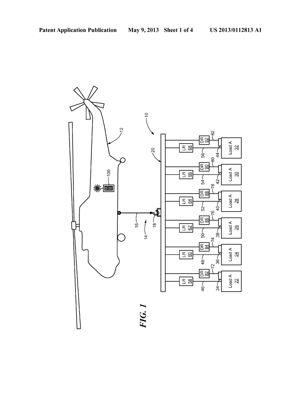 MULTIPLE BUNDLE SLING LOAD SYSTEM - diagram, schematic, and image 02