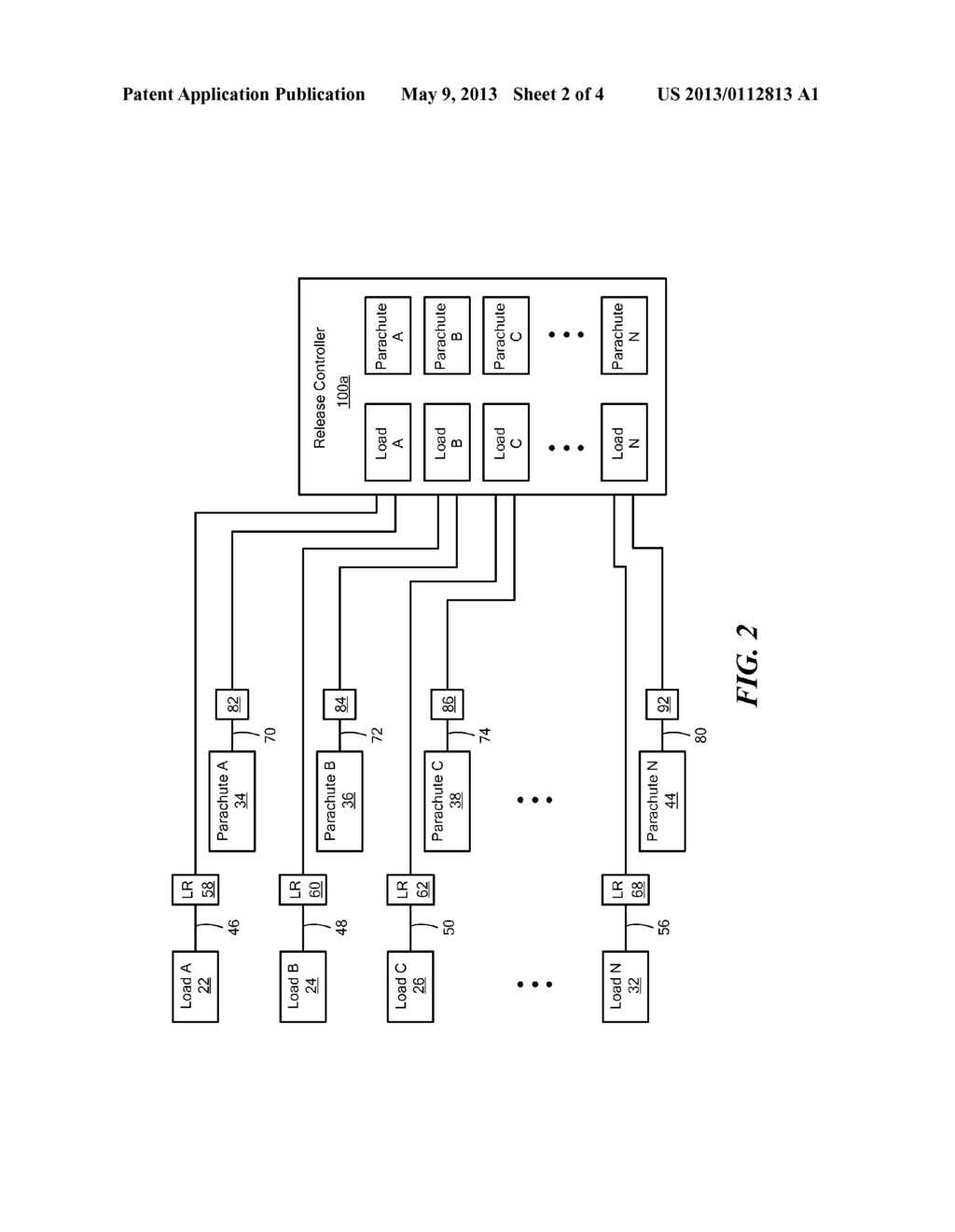 MULTIPLE BUNDLE SLING LOAD SYSTEM - diagram, schematic, and image 03