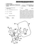 RELEASABLE BRACKET FOR A WHEELCHAIR diagram and image