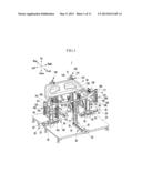 APPARATUS FOR CLAMPING PANEL FOR VEHICLE diagram and image