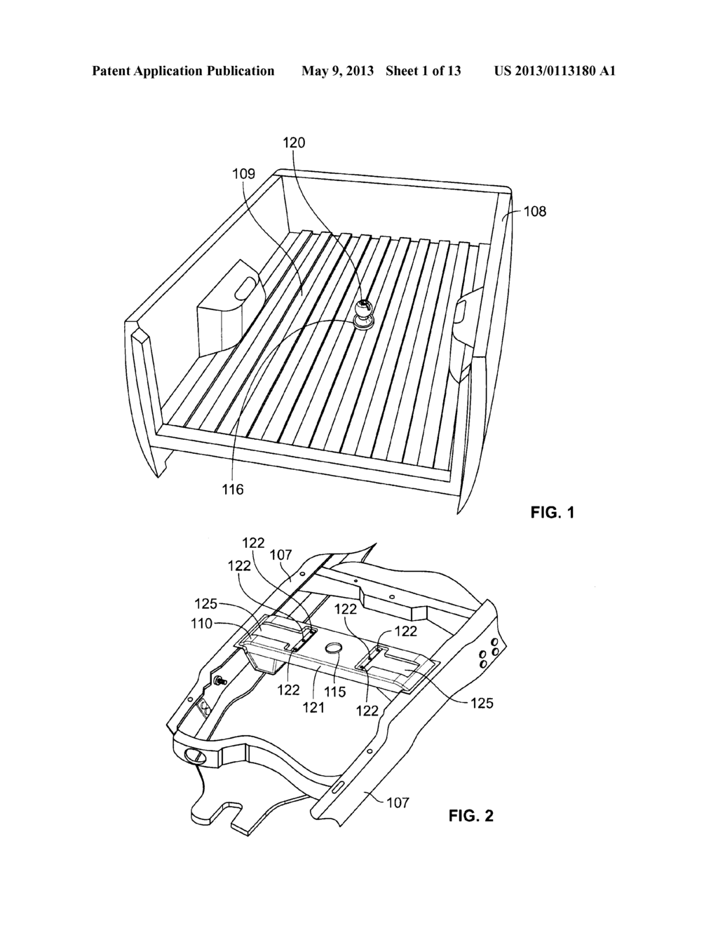 INTEGRALLY FORMED GOOSENECK HITCH ASSEMBLY - diagram, schematic, and image 02