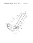 INFLATABLE KNEE AIRBAG ASSEMBLIES WITH CUSHION FOLD PATTERN diagram and image