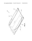 INFLATABLE KNEE AIRBAG ASSEMBLIES WITH CUSHION FOLD PATTERN diagram and image