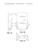 HOLSTER FOR SUPPORTING AND CHARGING THE WIRELESS HEADSET OF HANDHELD     DEVICES diagram and image