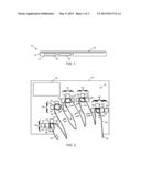 Electronic Device Having Single Hand Multi-Touch Surface Keyboard and     Method of Inputting to Same diagram and image