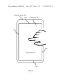 METHOD FOR SCREEN CONTROL ON TOUCH SCREEN diagram and image