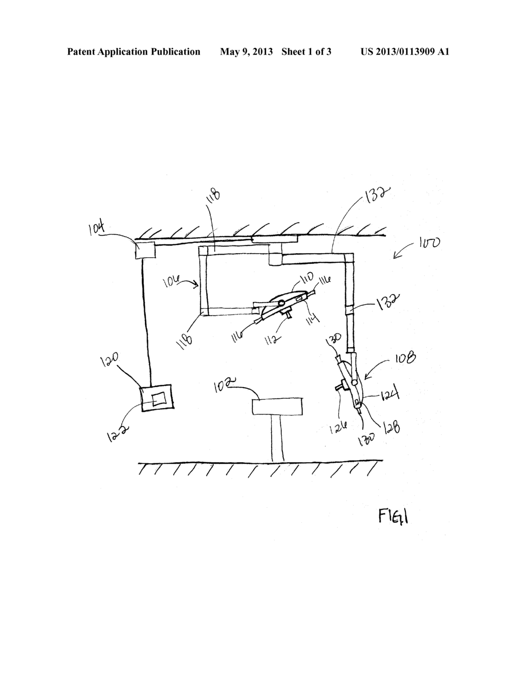 Surgical light and video control system and method of use - diagram, schematic, and image 02