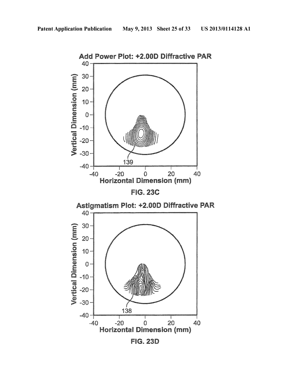 MULTIFOCAL LENS WITH A DIFFRACTIVE OPTICAL POWER REGION - diagram, schematic, and image 26