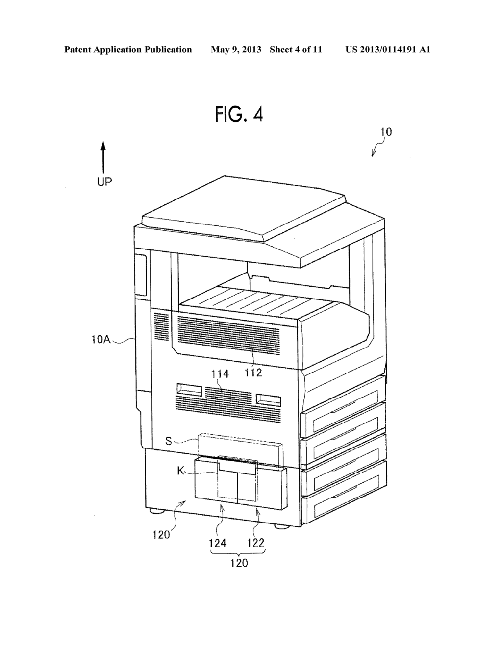 BOOKLET STORAGE AND ELECTRONIC APPARATUS - diagram, schematic, and image 05