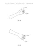 PORTABLE ELECTRONIC MODULE HAVING A HOLDER diagram and image