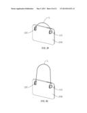 PORTABLE ELECTRONIC MODULE HAVING A HOLDER diagram and image